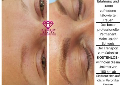 Tätowierung-Profi für Permanent Make-ups Microblading Augenbrauen feinste Härchenzeichnung Bern